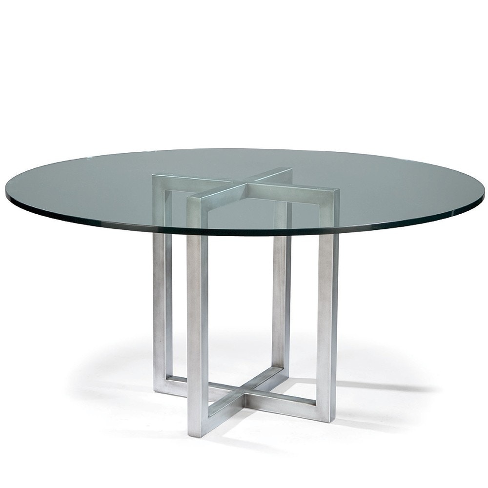 Freedom round discount glass dining table